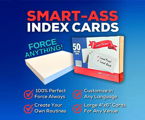 78960-full Smart-Ass Index Cards by Bill Abbott