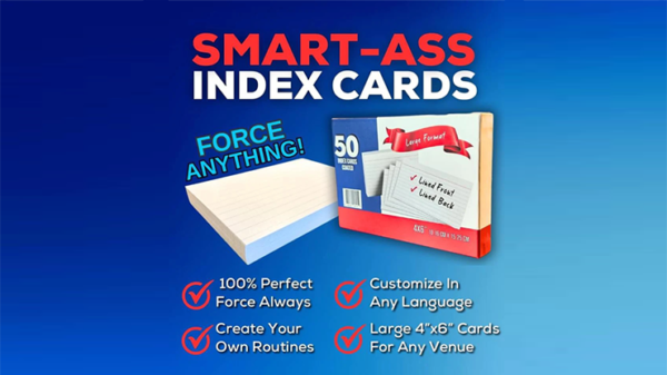 78960-full Smart-Ass Index Cards by Bill Abbott
