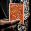 79906-alt3 Paisley Ton sur Ton Poudre Orange Foil Designer's Choice