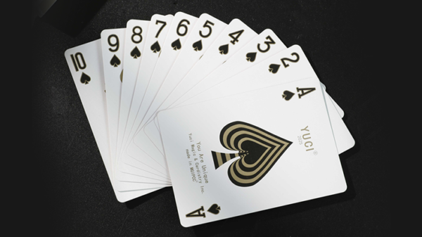 80136-alt2 Yuci Gold Playing Cards by TCC