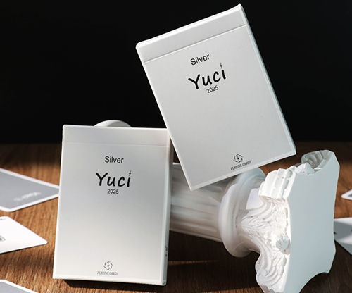 80137-full Yuci Silver Playing Cards by TCC