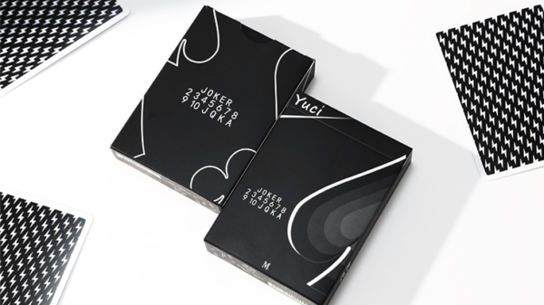80140-full Yuci Tiny Wizard Black Playing Cards by TCC