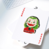 80143-alt3 Yuci Tiny Wizard White Playing Cards by TCC