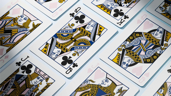 80146-alt3 Yuci Morandi Blue 5th Playing Cards by TCC