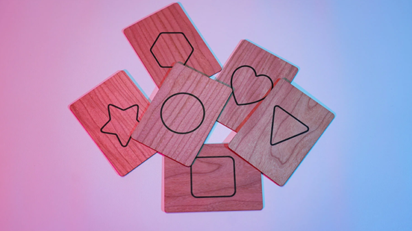 80324-full ISYC RFID Wooden Symbol Slates(6 cards) by T-Tech