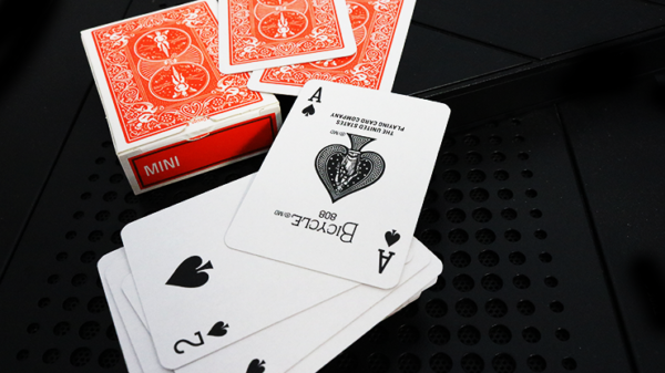 80330-alt2 Mini Bicycle Cards (Orange)