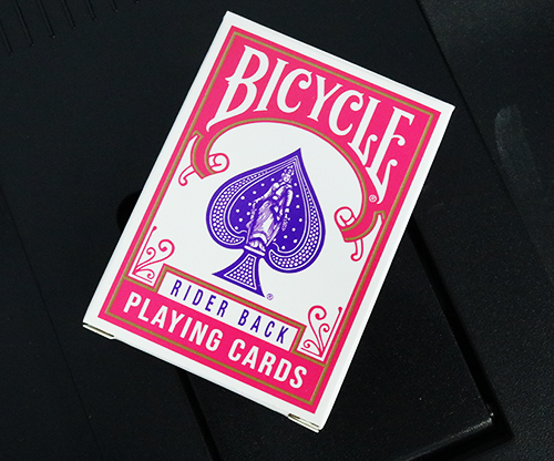 Mini Bicycle Cards (Fuchsia)
