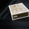 Mini Bicycle Cards (Gold)