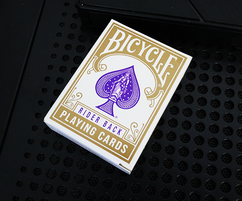 Mini Bicycle Cards (Gold)
