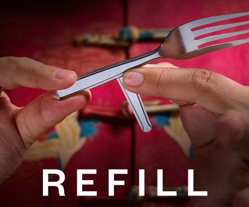 80365-full T-Fork Refill (20 Gimmicked Forks) by Magician Go & Henry Harrius