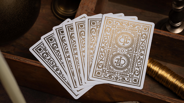 80407-alt1 TCI Clubhouse (White) Playing Cards