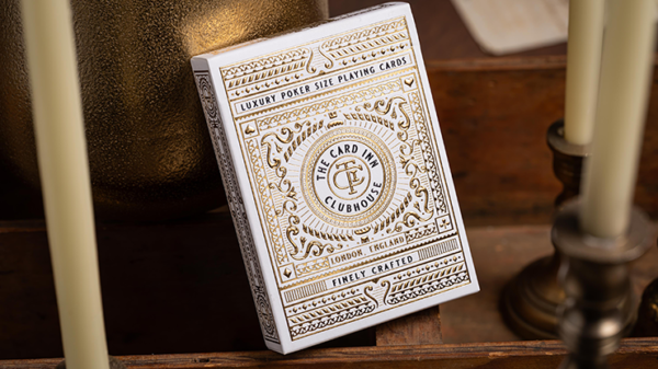 80407-full TCI Clubhouse (White) Playing Cards