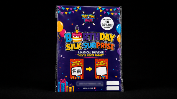 80493-alt1 Birthday Silk Surprise by PlayTime Magic DEFMA (Orange)