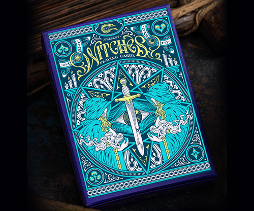 Witches Playing Cards