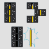 80811-alt2 Zig Zag Pencil by Vincenzo Di Fatta