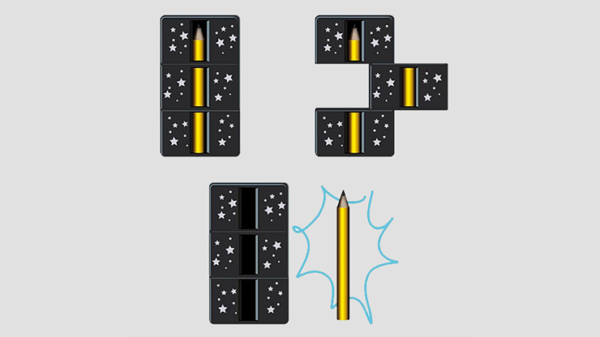 80811-alt2 Zig Zag Pencil by Vincenzo Di Fatta