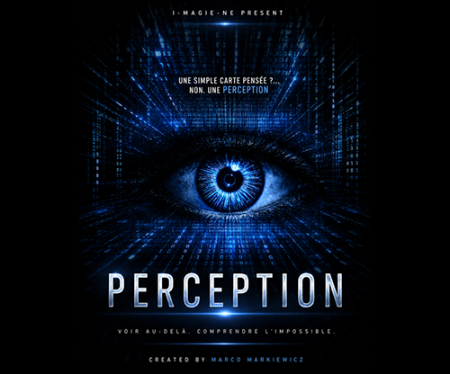 Perception (Blue) by Marco Markiewicz