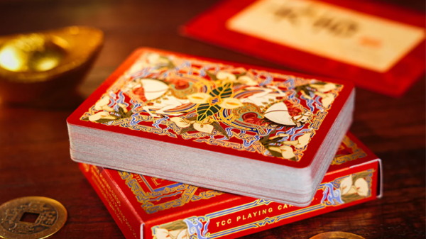 80862-alt1 Year of the Horse (Red) Playing Cards by TCC Fashion