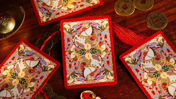 80862-alt5 Year of the Horse (Red) Playing Cards by TCC Fashion