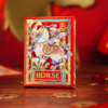 80862-full Year of the Horse (Red) Playing Cards by TCC Fashion
