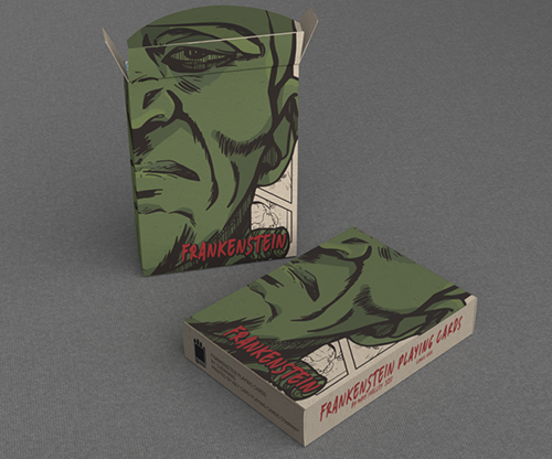 Frankenstein Series Comic Edition (Gilded) Playing Cards