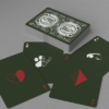 80937-alt1 Schrodinger's Cat: Alive Green Edition Playing Cards