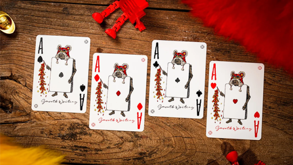 New Year Playing Cards by Smooth Writing
