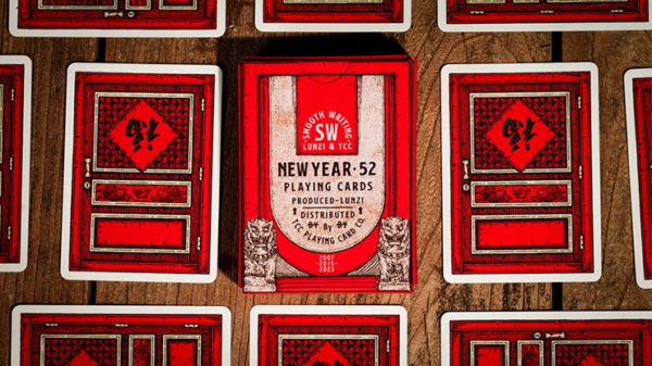 New Year Playing Cards by Smooth Writing