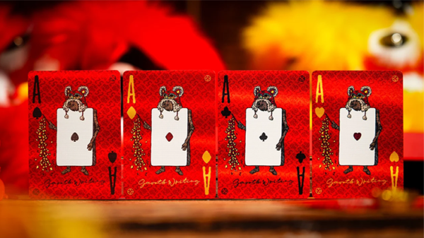 80988-alt2 New Year Collector Set Playing Cards by Smooth Writing