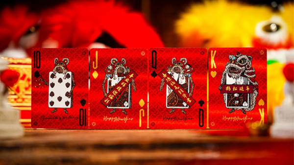 80988-alt3 New Year Collector Set Playing Cards by Smooth Writing