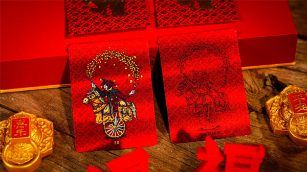 80988-alt4 New Year Collector Set Playing Cards by Smooth Writing