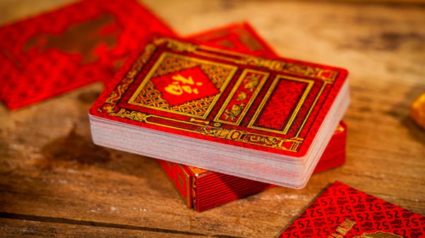 80988-alt5 New Year Collector Set Playing Cards by Smooth Writing