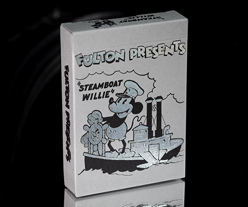 FULTON PRESENTS STEAMBOAT WILLIE PLAYING CARDS
