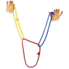 81071-alt1 Three Color Linking Ropes by Vincenzo Di Fatta