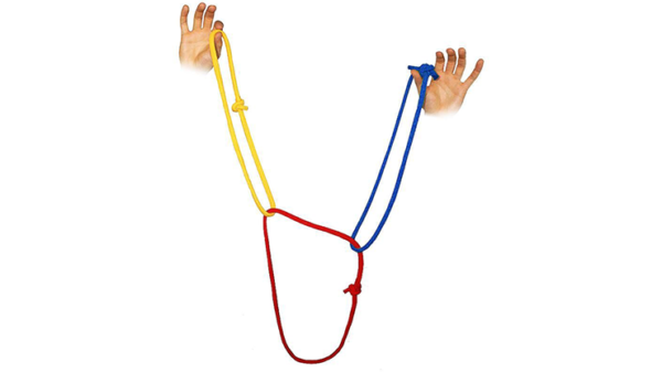 81071-alt1 Three Color Linking Ropes by Vincenzo Di Fatta