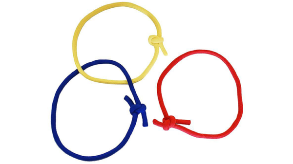 81071-alt2 Three Color Linking Ropes by Vincenzo Di Fatta