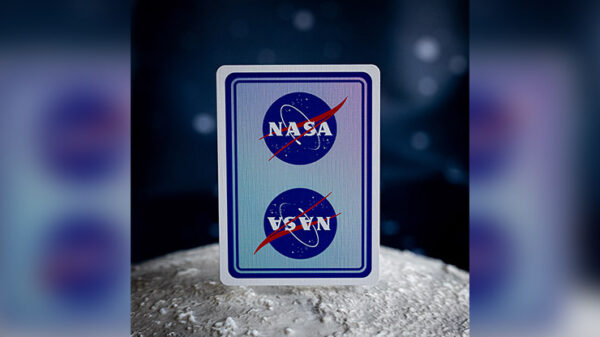 81092-alt1.png NASA HOLOGRAPHIC FOIL "MEATBALL" LOGO PLAYING CARDS