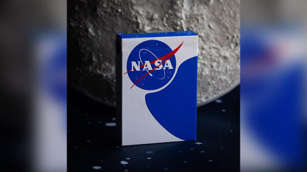 81092-full.png NASA HOLOGRAPHIC FOIL "MEATBALL" LOGO PLAYING CARDS