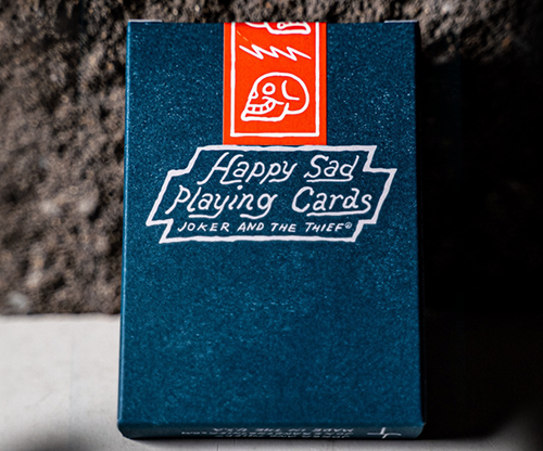 Happy Sad Playing Cards by Joker and the Thief