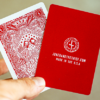 71095-alt2 Blood Red Edition V3 Playing Cards by Joker and the Thief
