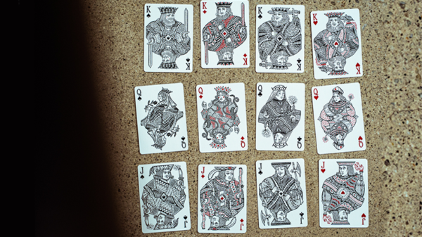 71095-alt3 Blood Red Edition V3 Playing Cards by Joker and the Thief