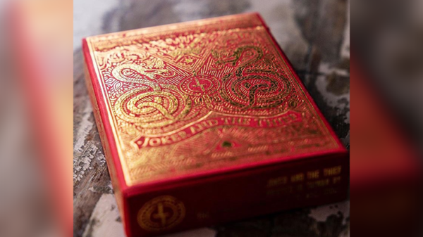 71095-full Blood Red Edition V3 Playing Cards by Joker and the Thief