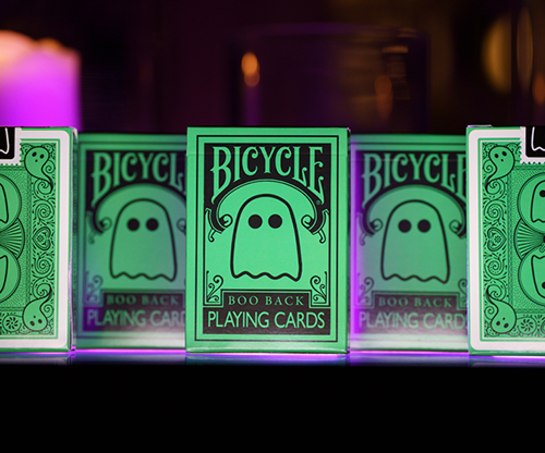 Bicycle Boo Back Playing Cards (Green)