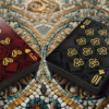 80701-alt2 The Spirit of Cubism (Dark Red) Playing Cards