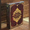 80701-full The Spirit of Cubism (Dark Red) Playing Cards