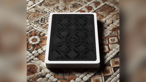80702-alt1 The Spirit of Cubism (Dark Black) Playing Cards