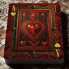 80702-alt5 The Spirit of Cubism (Dark Black) Playing Cards
