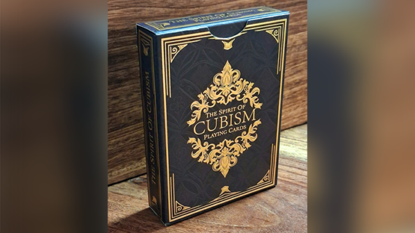 80702-full The Spirit of Cubism (Dark Black) Playing Cards