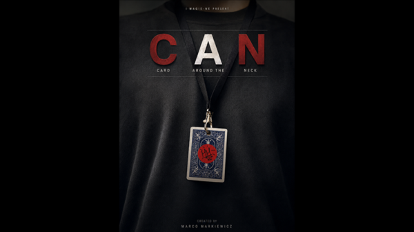 CAN: Card Around the Neck (Blue) by Marco Markiewicz