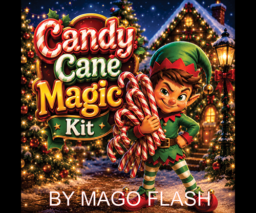 Candy Cane Magic Kit by Mago Flash